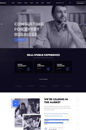 財富管理金融咨詢服務公司網(wǎng)站模板-Toy模板網(wǎng)編號19963